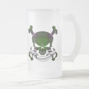 Armstrong Tartan Skull Tasse