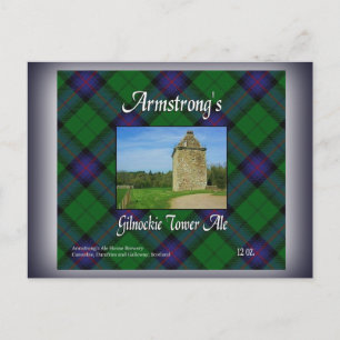 Armstrongs Gilnockie Tower Ale Postkarte