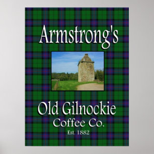 Armstrong's Old Gilnockie Coffee Co. Poster
