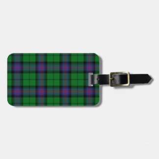 Armstrongtartan-Muster Gepäckanhänger