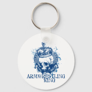 Armwrestling König Schlüsselanhänger