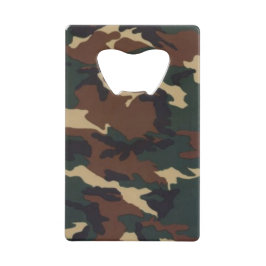 Army С omifage Credit Card Flaschenöffner