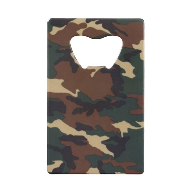 Army С omifage Credit Card Flaschenöffner (Vorderseite)