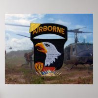 Army 101. ABN Div Screaming Eagles Patch