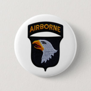 Army 101. ABN Im Flugzeug Division Button