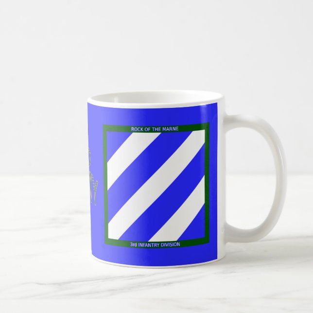 Army 3. Infanterieabteilung Kaffeetasse (Rechts)