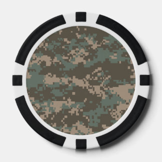 Army ACU Camoflage Pokerchips