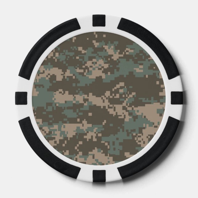 Army ACU Camoflage Pokerchips (Vorderseite)