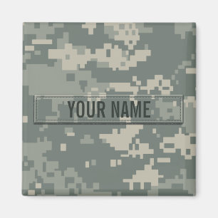 Army ACU Camouflage individuell anpassbar Magnet