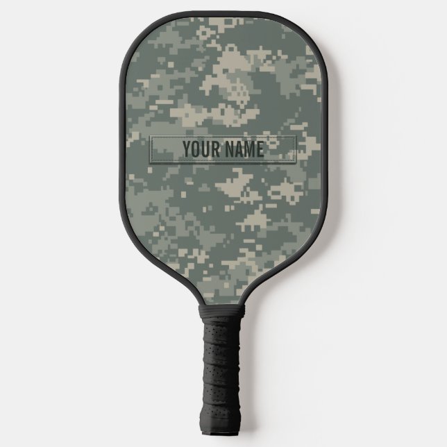 Army ACU Camouflage individuell anpassbar Pickleball Schläger (Rückseite)