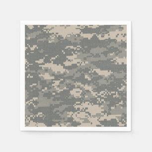 ARMY ACU Digital Camouflage Camouflage Muster Napk Serviette