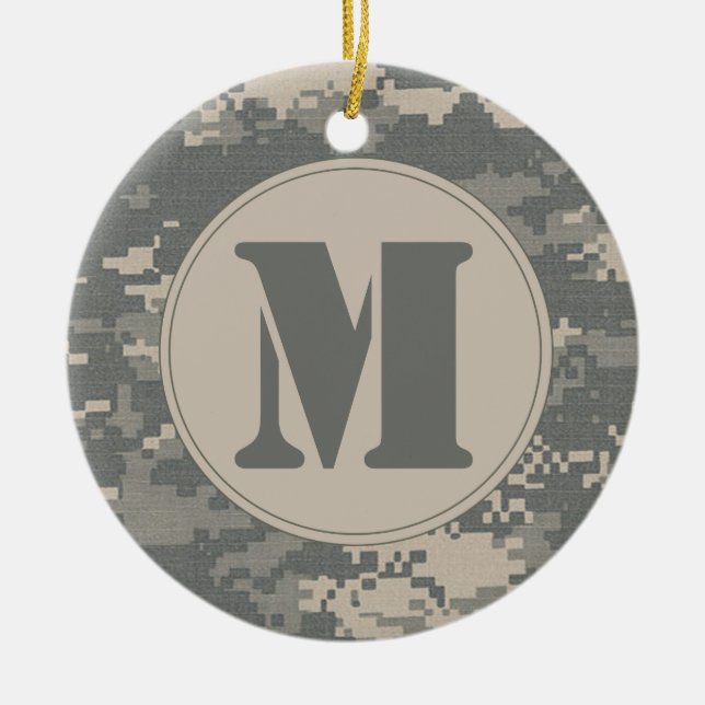 ARMY ACU Digital Camouflage Camouflage Muster Orna Keramikornament (Vorne)
