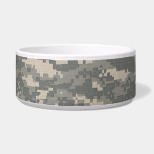 ARMY ACU Digital Tarnmuster Hund Futter Napf