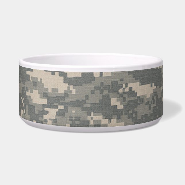ARMY ACU Digitale Camouflage Camouflage Hund Heimt Napf (Vorderseite)