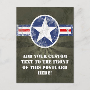 Army Air Corps Vintag Postkarte