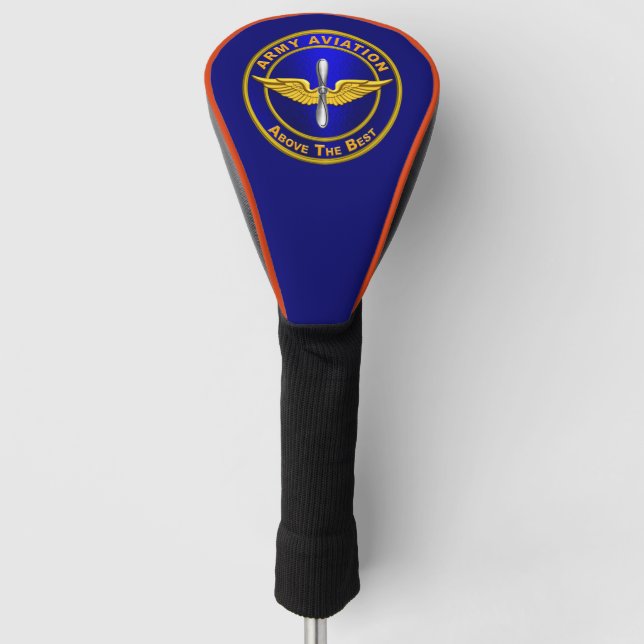 Army Aviation Veteran Golf Headcover (Vorderseite)