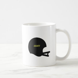 Army Black Knights Vintage-Fußballhelm-Logo Kaffeetasse