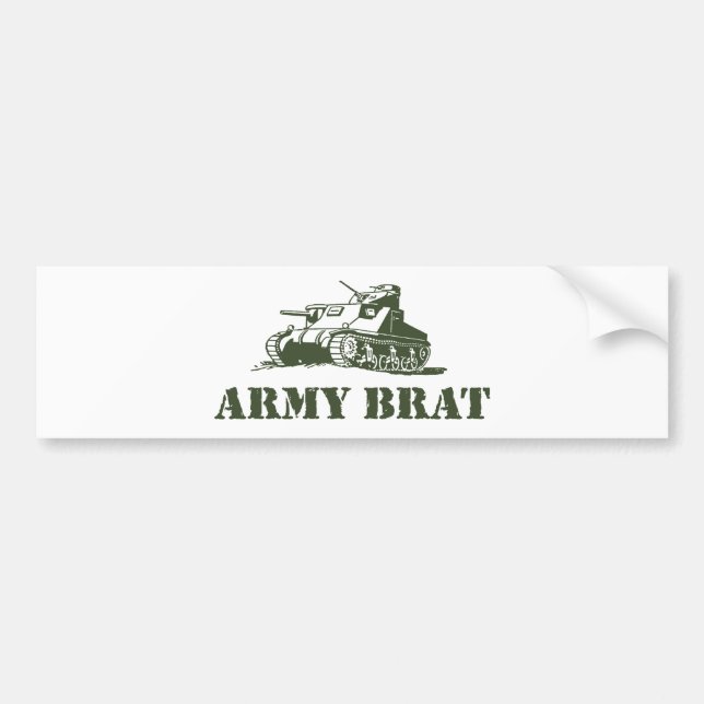 Army Brat Autoaufkleber (Vorne)