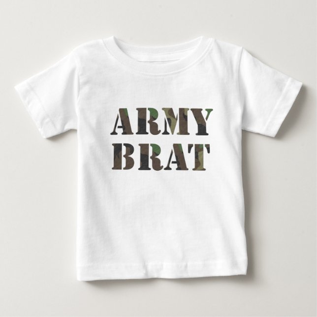 Army Brat Baby T-shirt (Vorderseite)