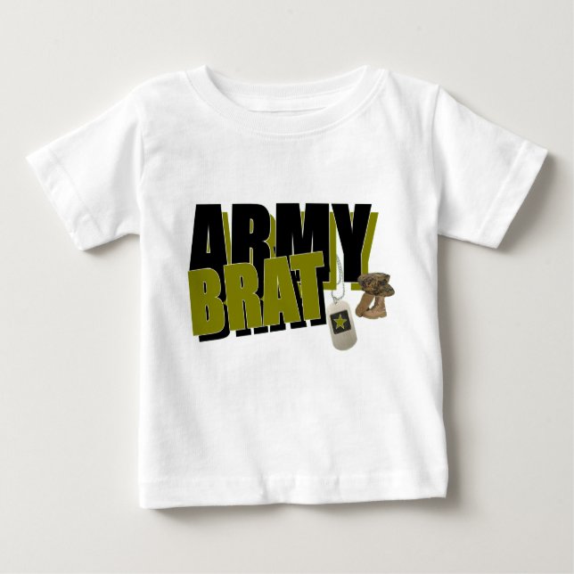 ARMY BRAT BABY T-SHIRT (Vorderseite)