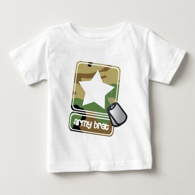 Army Brat Baby T-shirt (Vorderseite)