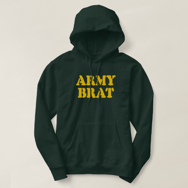 ARMY BRAT HOODIE (Design vorne)