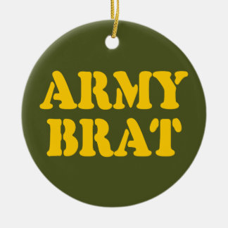 ARMY BRAT KERAMIK ORNAMENT