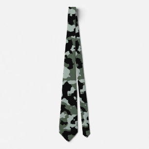 Army Camo Green Tarnlage Krawatte