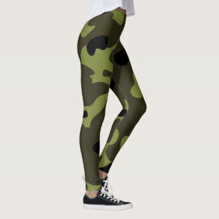 Army Camouflage Pattern Leggings