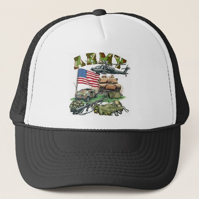 Army Cap Truckerkappe (Vorderseite)