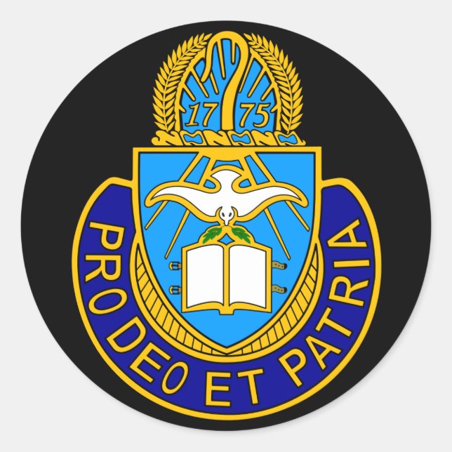Army Chaplain Corp Wappen Sticker (Vorderseite)