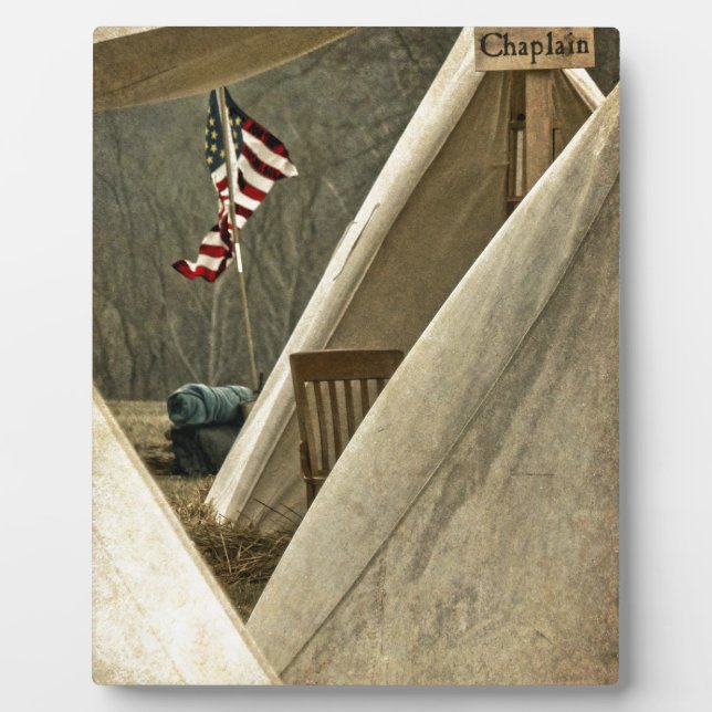 Army Chaplain Fotoplatte (Vorderseite)