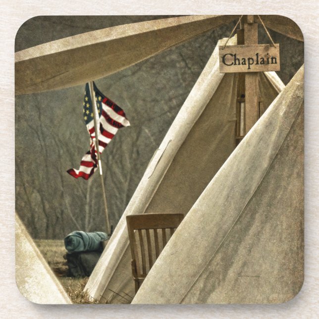 Army Chaplain Getränkeuntersetzer (Vorderseite)