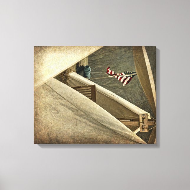 Army Chaplain Leinwanddruck (Vorderseite)