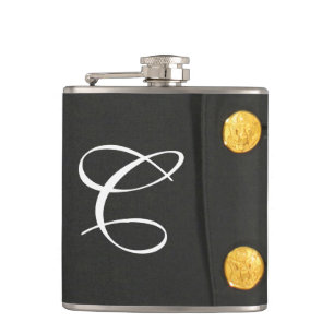 ARMY Class A Uniform Dress Monogram Whiskey Flask Flachmann