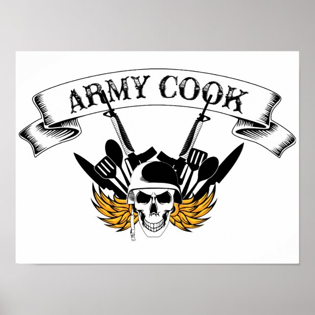 Army Cook Poster (Vorne)