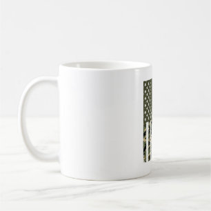 Army Dad Camo Amerikanische Flagge Vintage-Shirt D Kaffeetasse