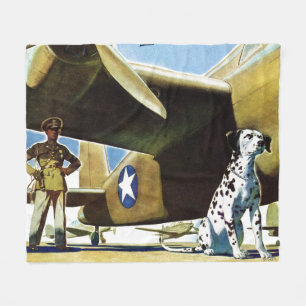 Army Dog Fleecedecke