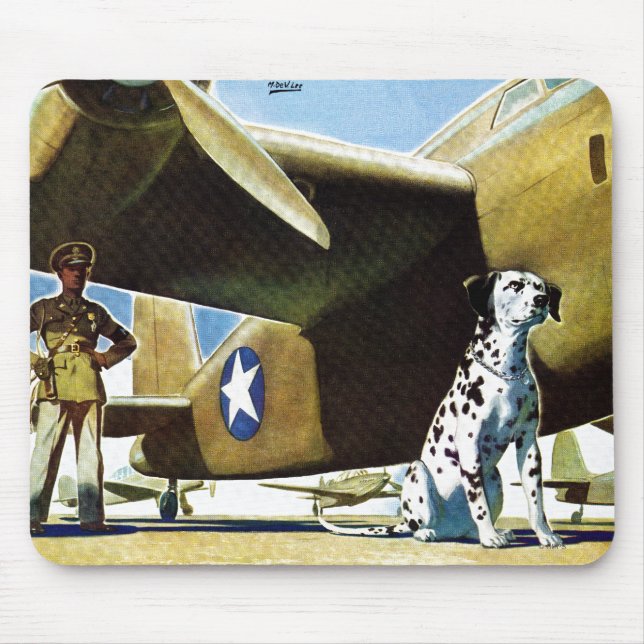 Army Dog Mousepad (Vorne)