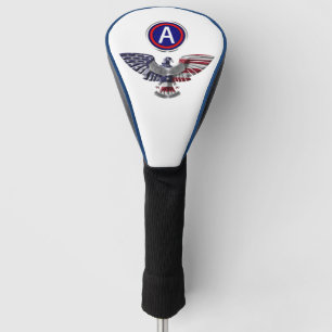 Army Eagle mit Patch Golf Headcover