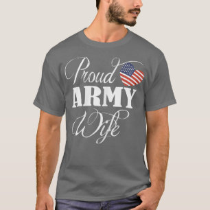 Army Ehefrau Shirt - Proud Army Ehefrau T Shirt Da
