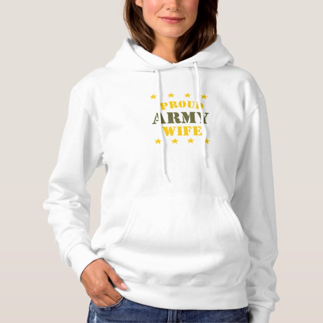 ARMY EHEFRAU SWEATSHIRT (Vorderseite)