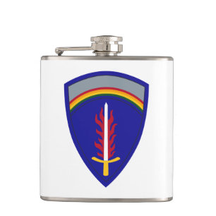 Army Europa USAREUR Insigne Flachmann
