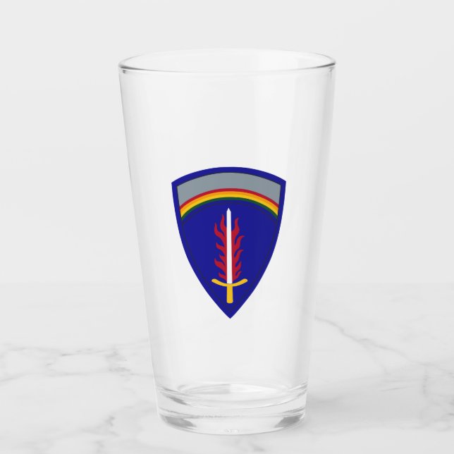 Army Europe USAREUR Glas (Vorderseite)