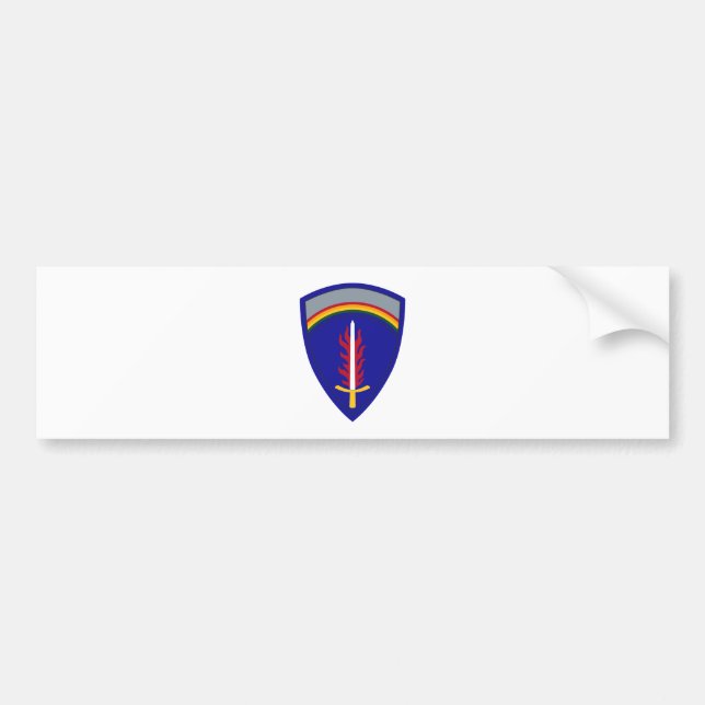 Army Europe USAREUR Insignia Autoaufkleber (Vorne)
