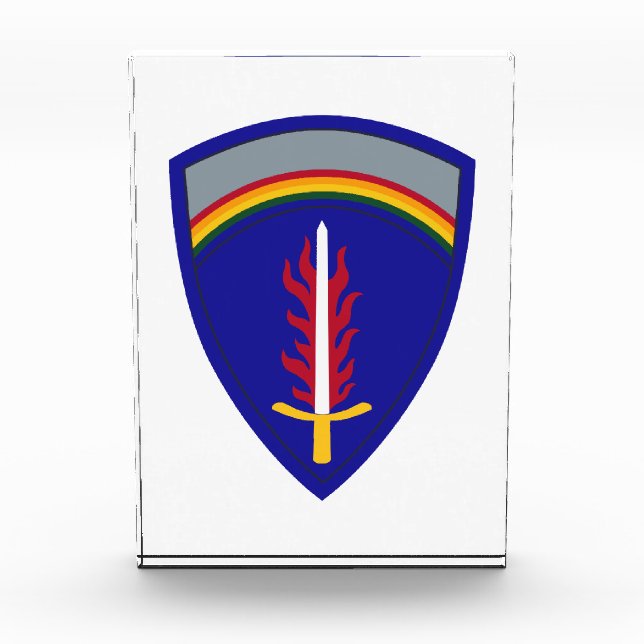 Army Europe USAREUR Insignia Fotoblock (Vorderseite)