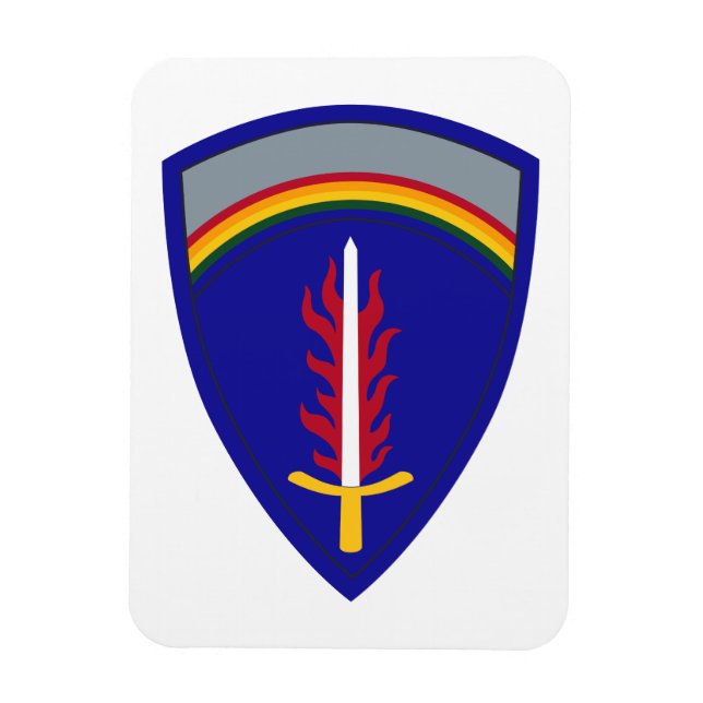 Army Europe USAREUR Insignia Magnet (Vertikal)