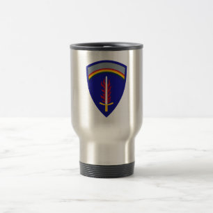 Army Europe USAREUR Insignia Reisebecher