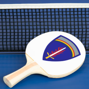 Army Europe USAREUR Insignia Tischtennis Schläger