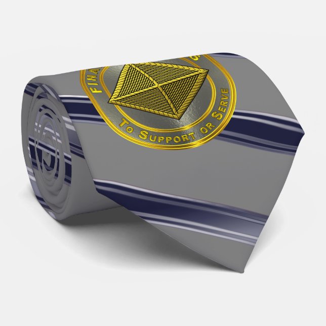 Army Finance Corps Krawatte (Gerollt)